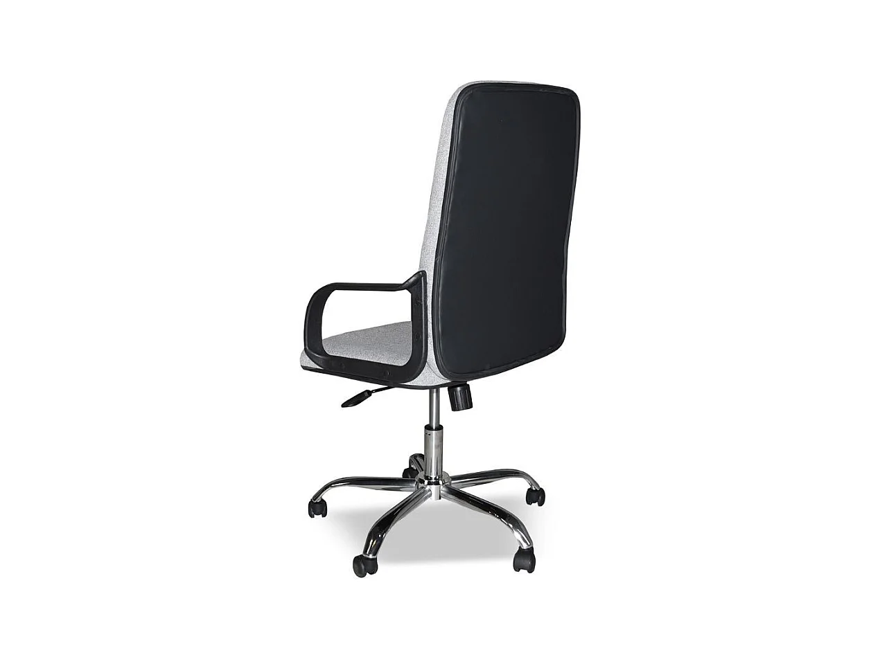 Poltrona da ufficio CR106H tessuto grigio