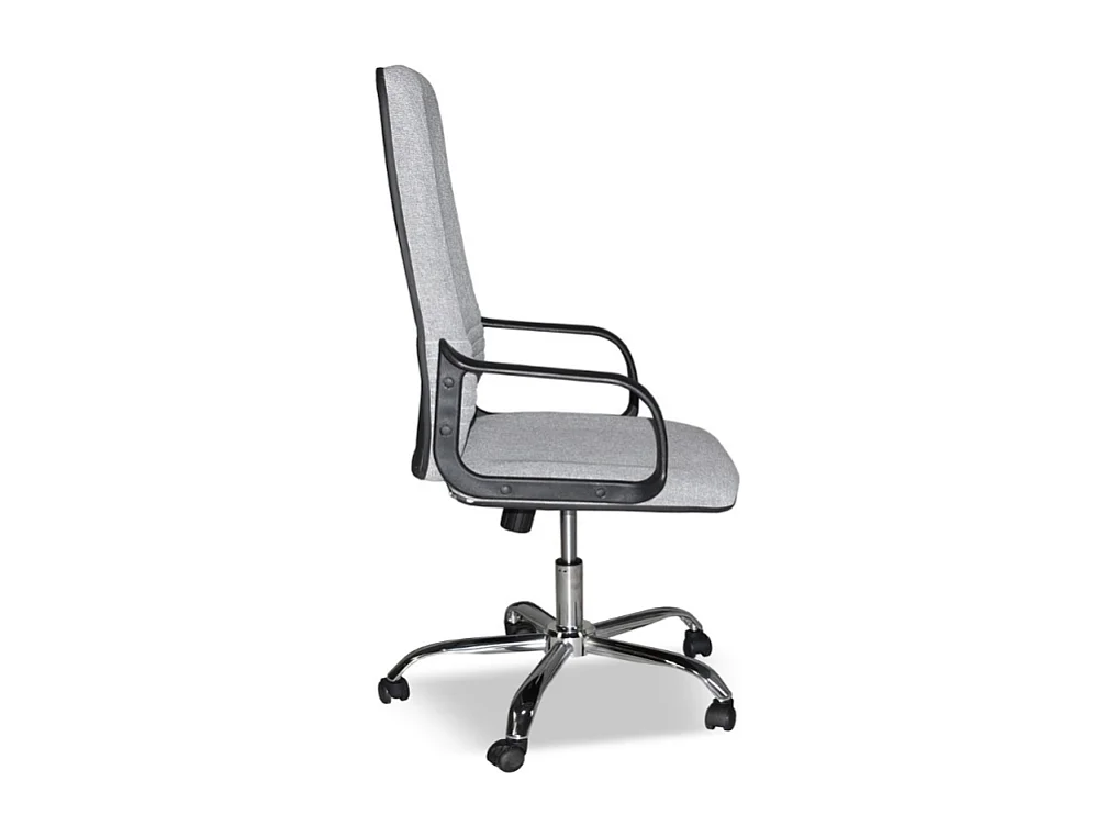 Poltrona da ufficio CR106H tessuto grigio