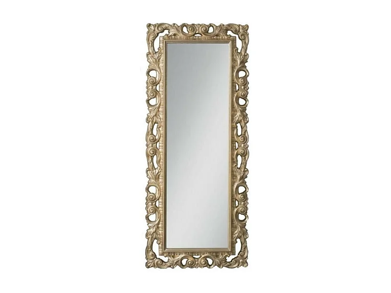 Specchiera Anna 76x180 colore foglia oro
