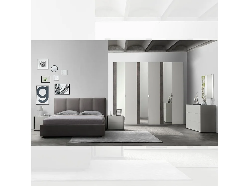 Camera da letto Mirelle: eleganza e funzionalità per il tuo relax