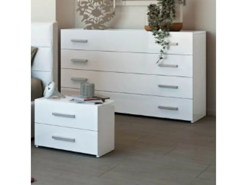 Camera da letto bianco laccato Nerano