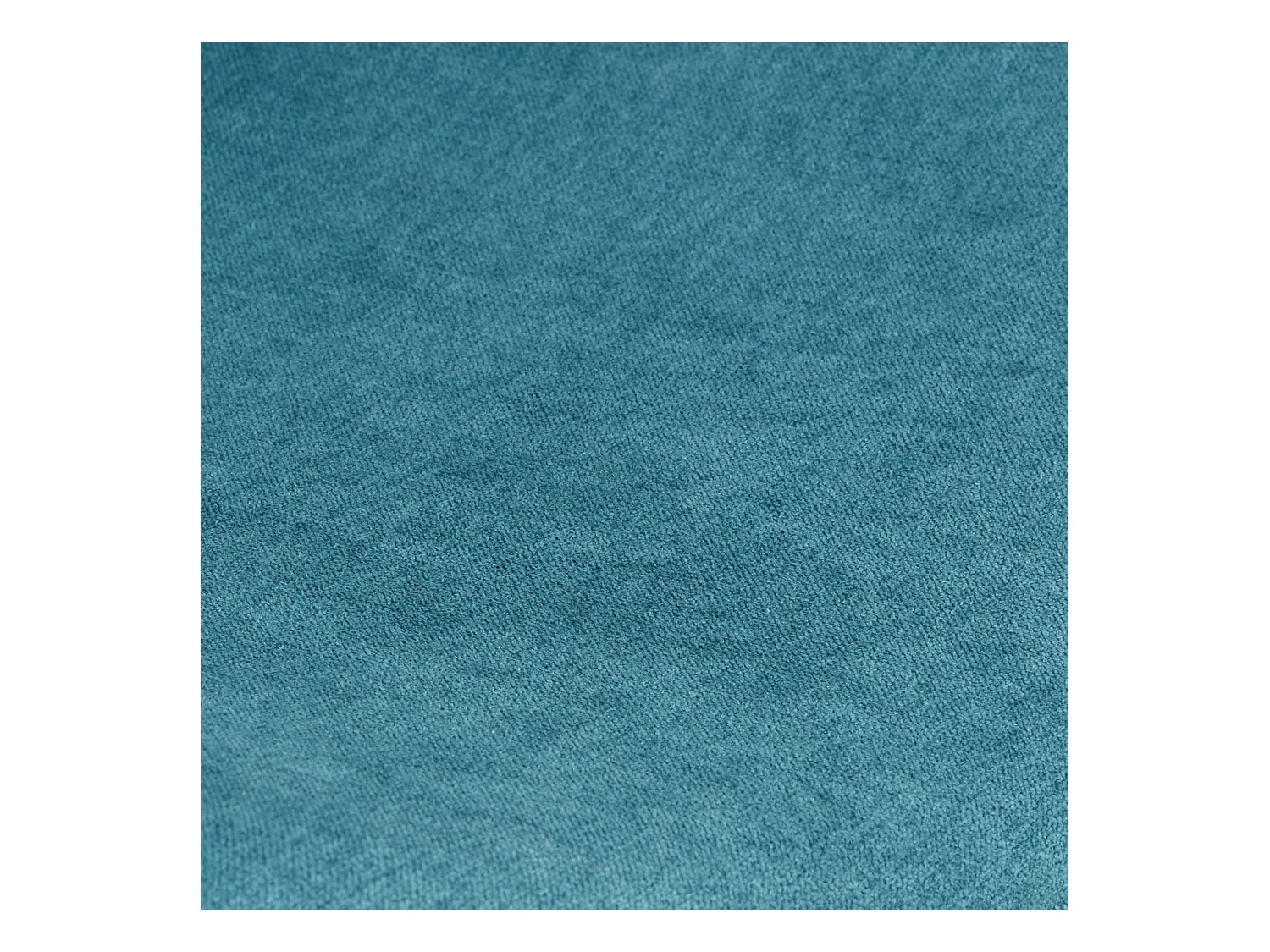 Chaise repas tissu bleu canard Zinia