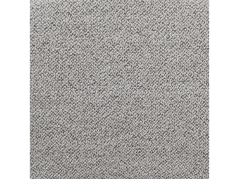 Chaise repas tissu marron et crème