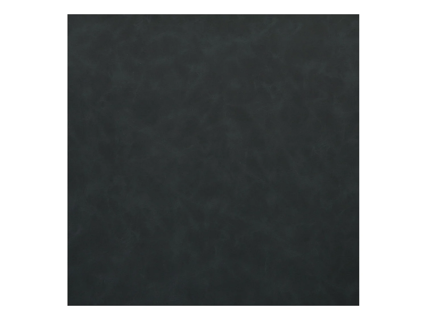 Chaise accoudoirs imitation cuir noir