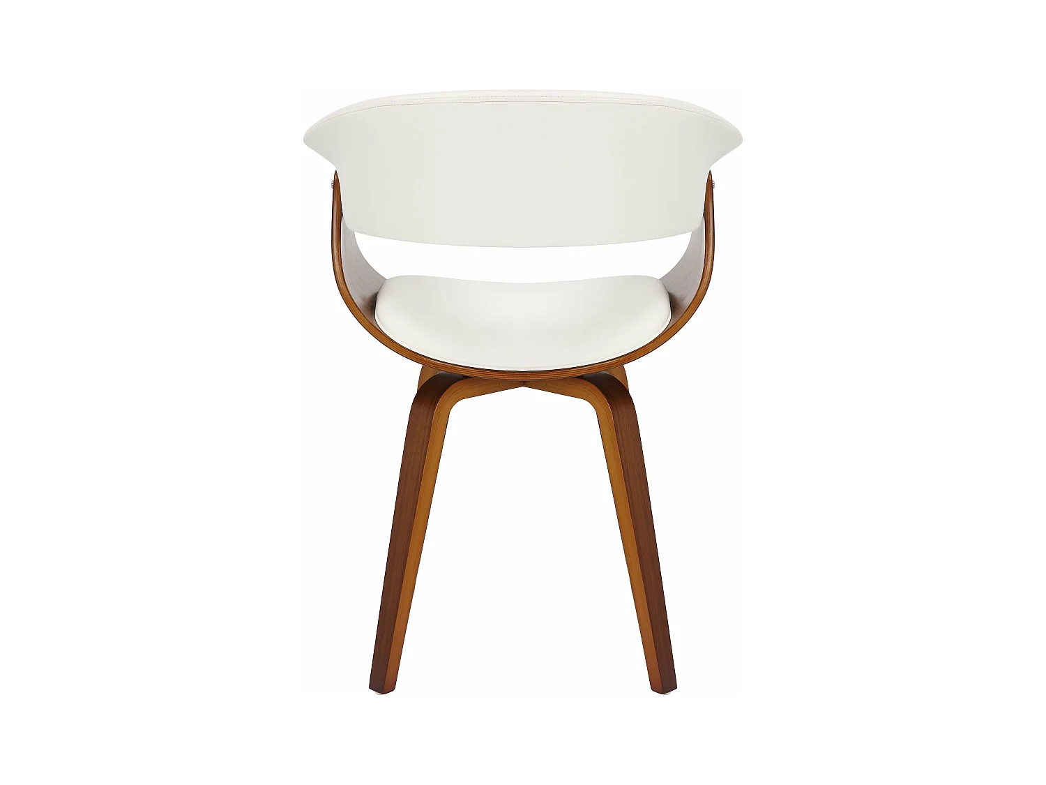 Fauteuil blanc en PU