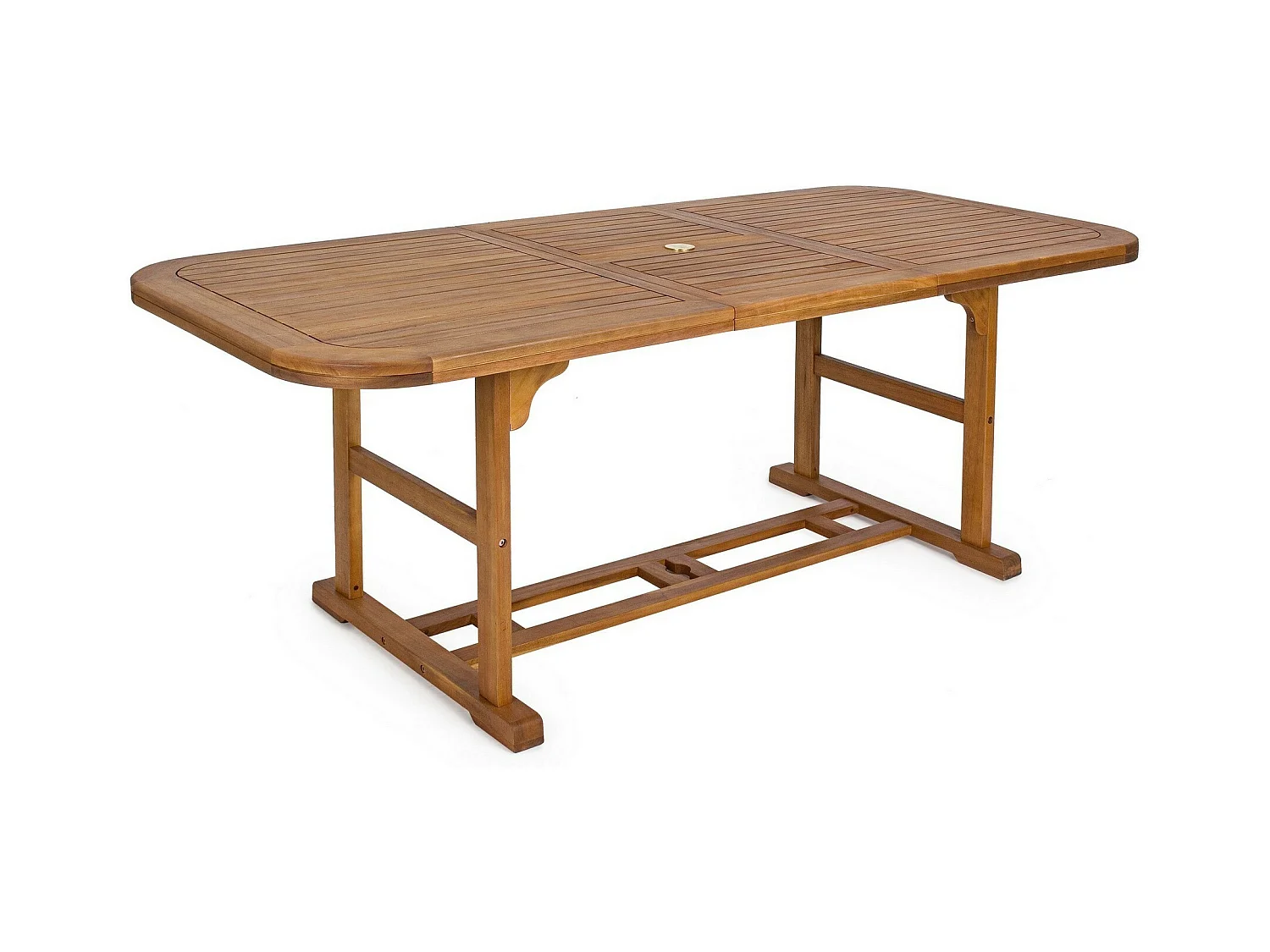 Table rectangulaire à rallonge 150/200×90 cm - NOEMI