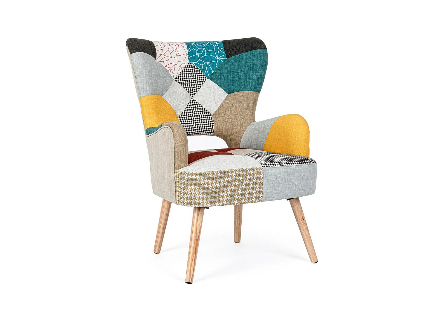 Fauteuil patchwork - GALATEA QUEEN
