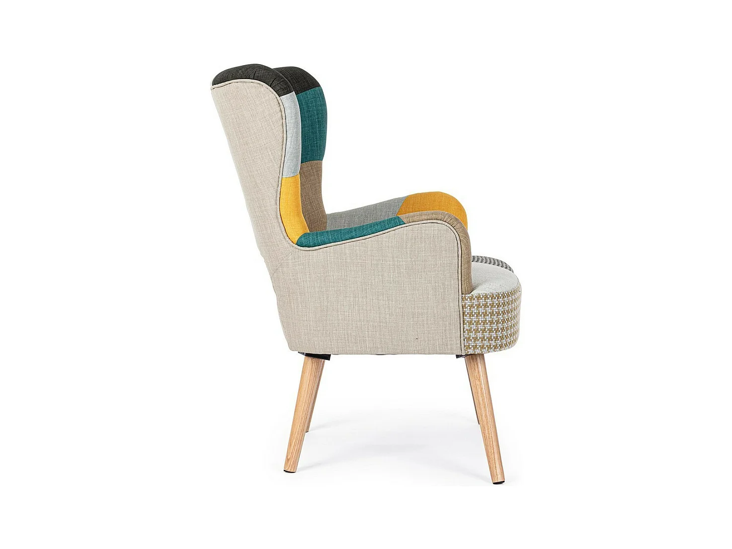 Fauteuil patchwork - GALATEA QUEEN