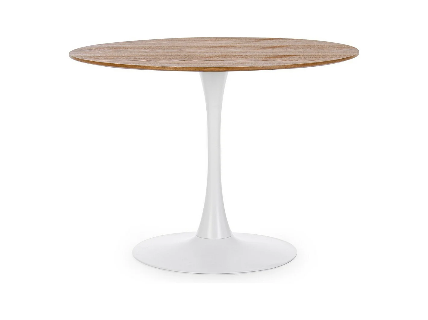 Table ronde en chêne 100×75 cm - BLOOM