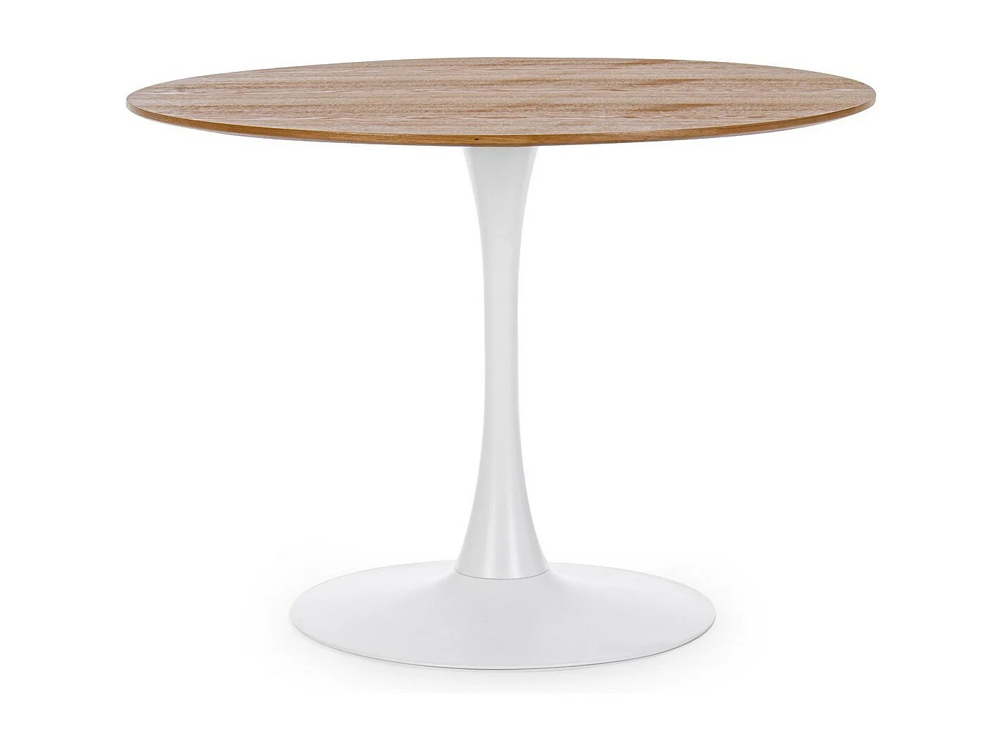 Ronde eiken tafel 100×75 cm - BLOOM