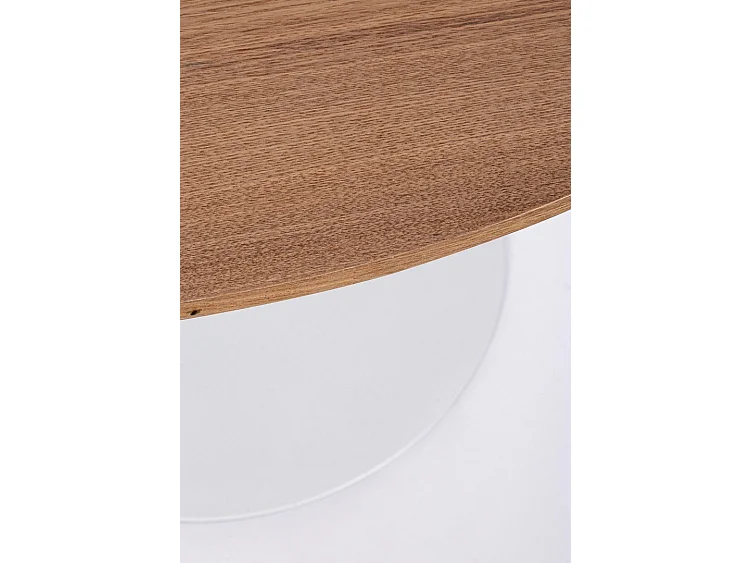 Ronde eiken tafel 100×75 cm - BLOOM