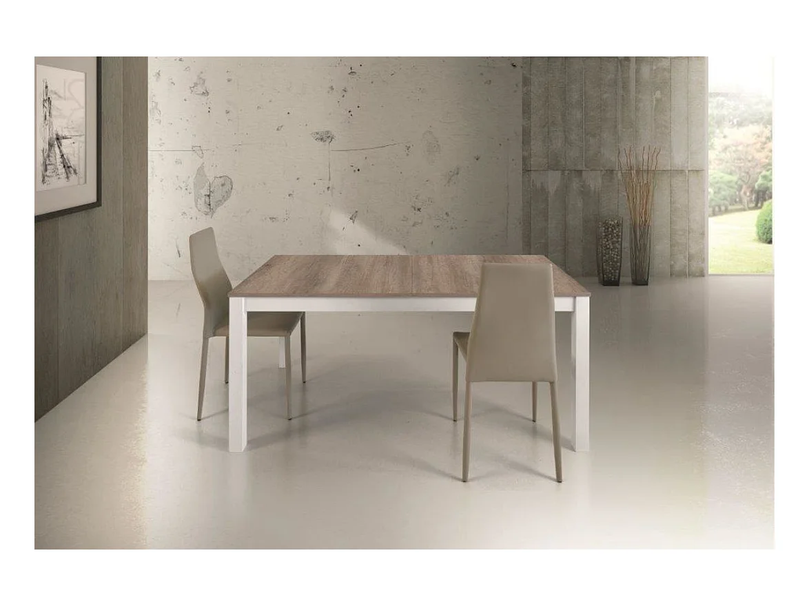 Table à rallonge en bois 160x90cm - 246x90cm - POSITANO