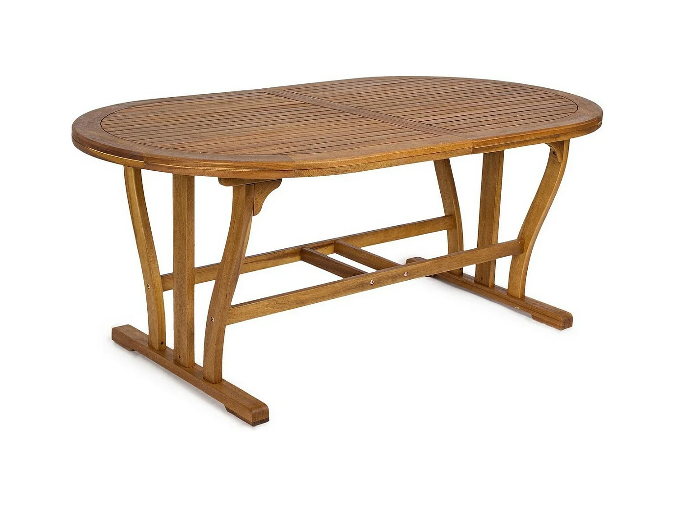 Table ovale à rallonge 180/240×100 cm - NOEMI