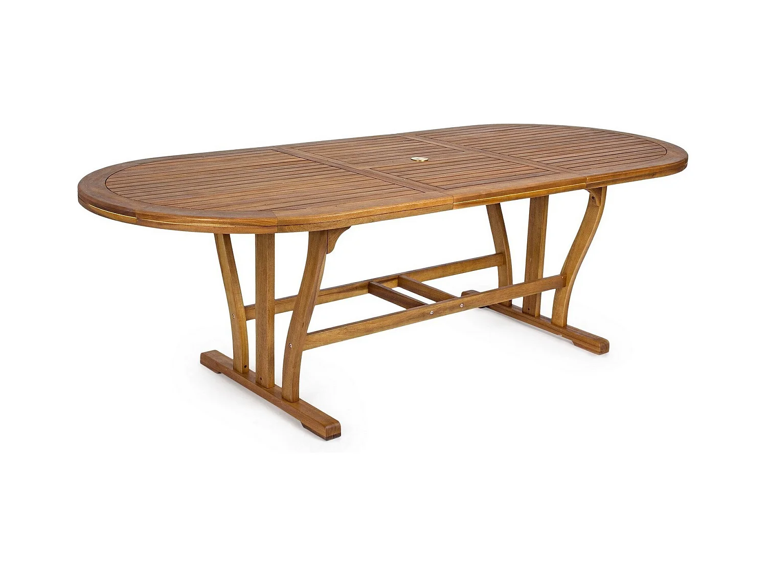 Table ovale à rallonge 180/240×100 cm - NOEMI