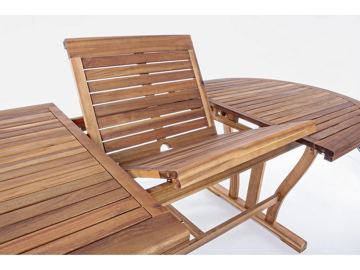 Table ovale à rallonge 180/240×100 cm - NOEMI