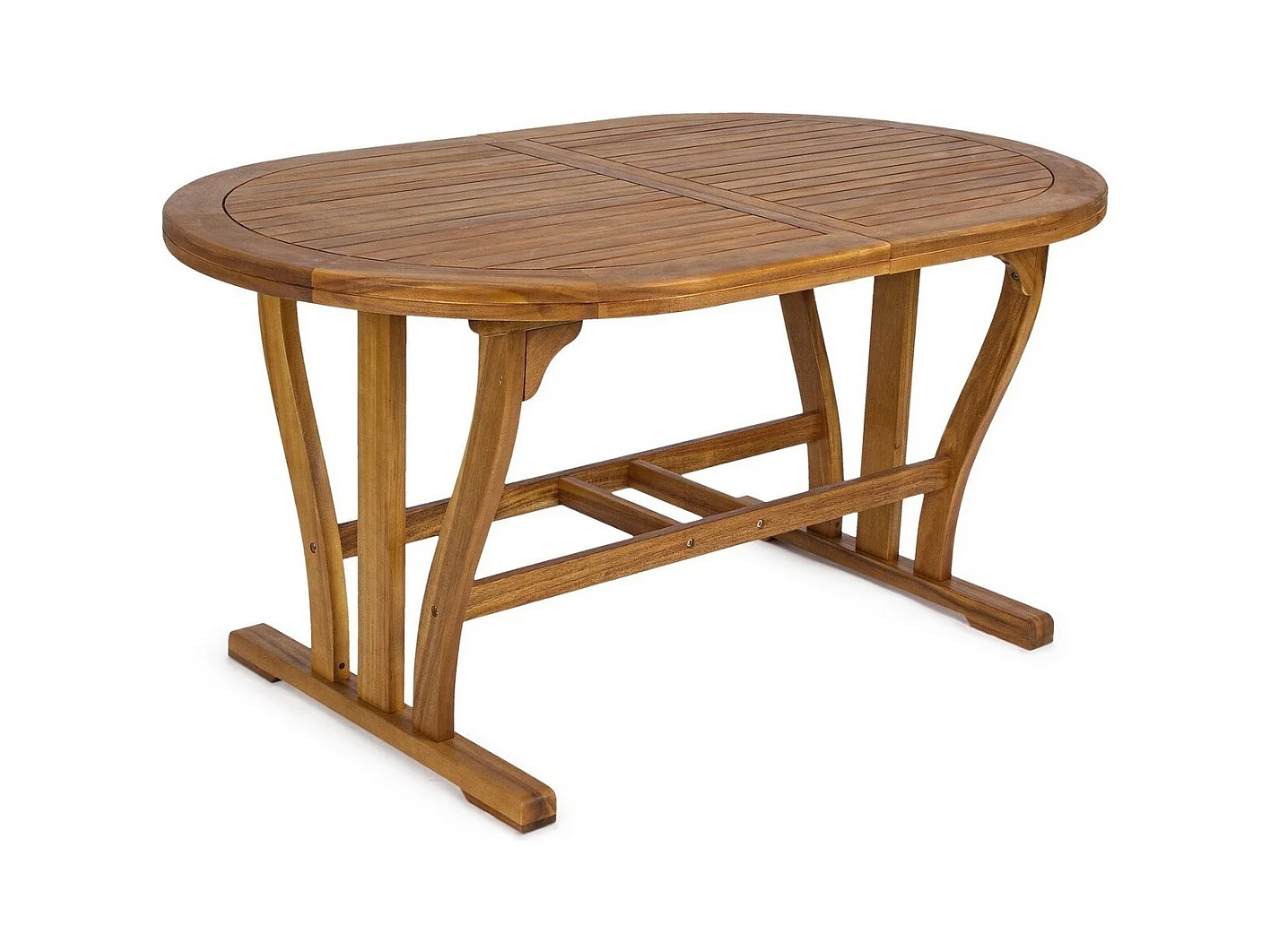 Table ovale à rallonge 150/200×90 cm - NOEMI