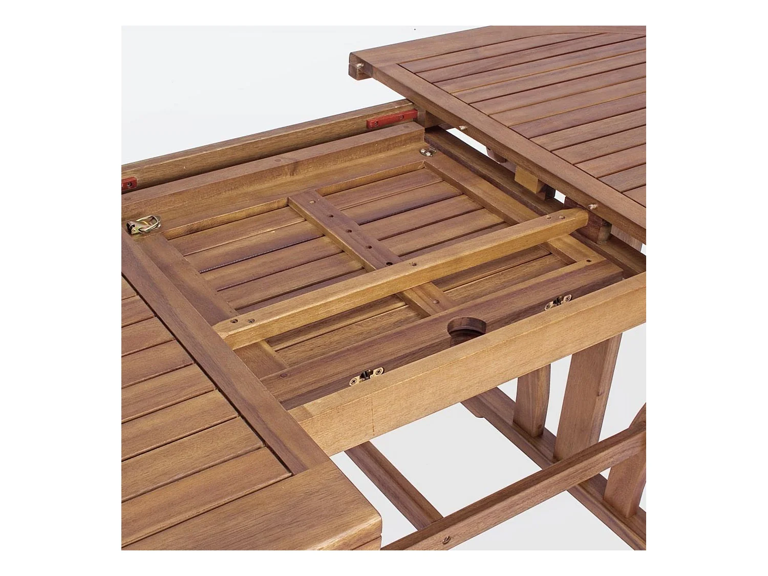 Ausziehbarer ovaler Tisch 150/200×90 cm - NOEMI