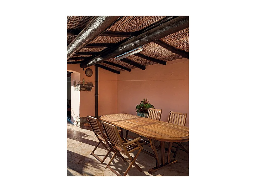 Ausziehbarer ovaler Tisch 150/200×90 cm - NOEMI