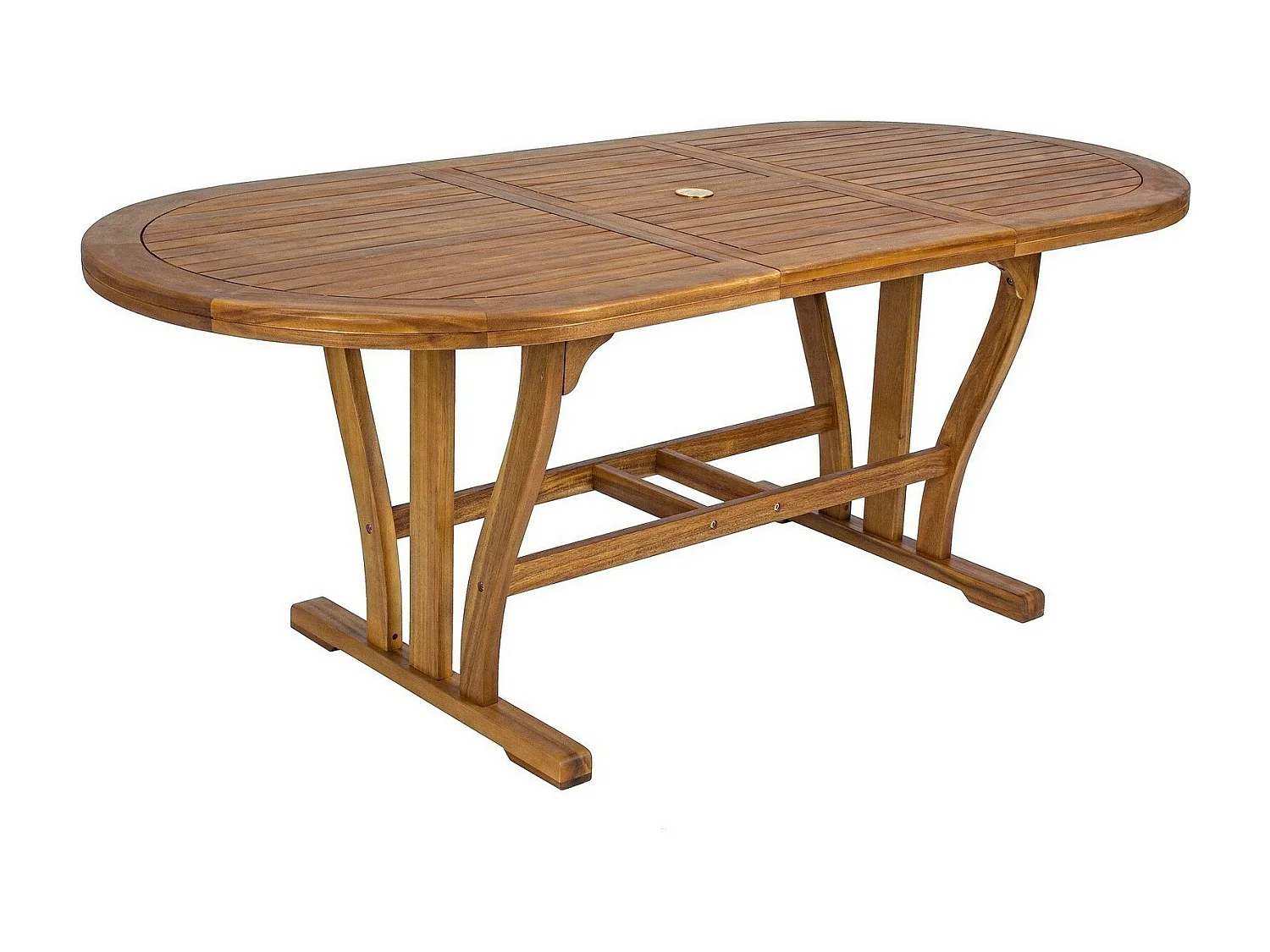 Table ovale à rallonge 150/200×90 cm - NOEMI