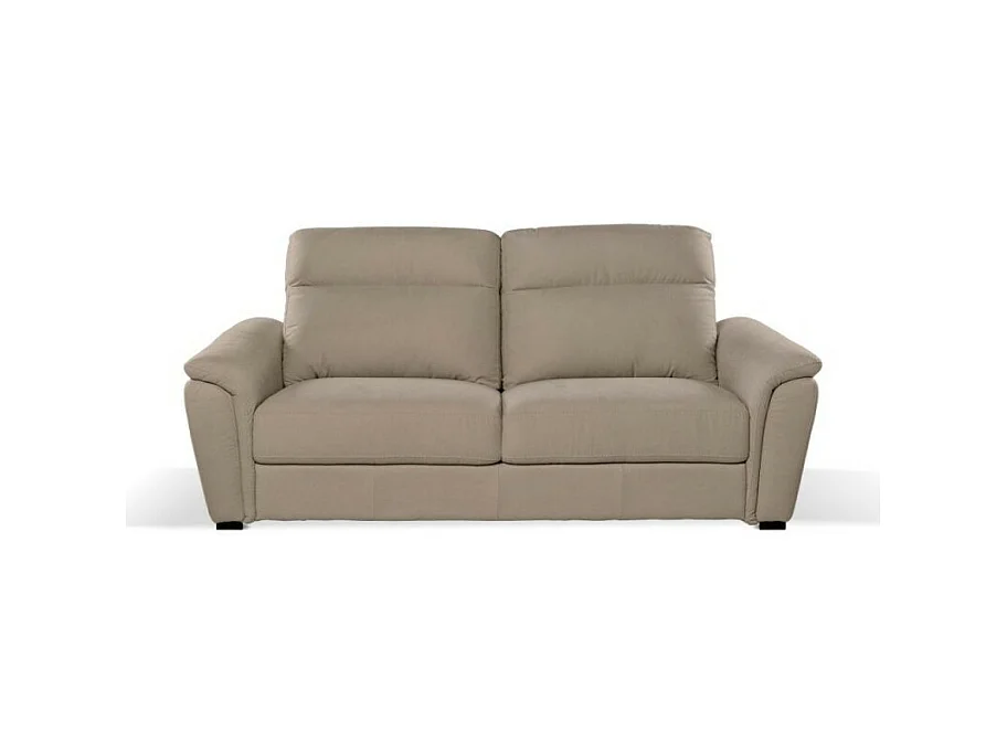 Divano 3 posti Gonzaga tessuto Luna05 caribou poggiatesta regolabili