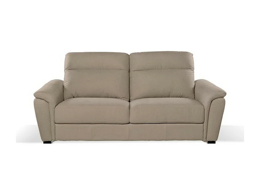 Divano 3 posti Gonzaga tessuto Luna05 caribou poggiatesta regolabili