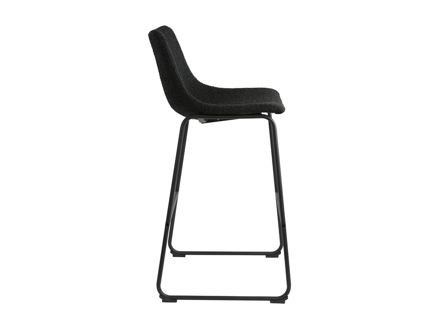 Barkruk JEDDO - 47x46x99cm - Zwart