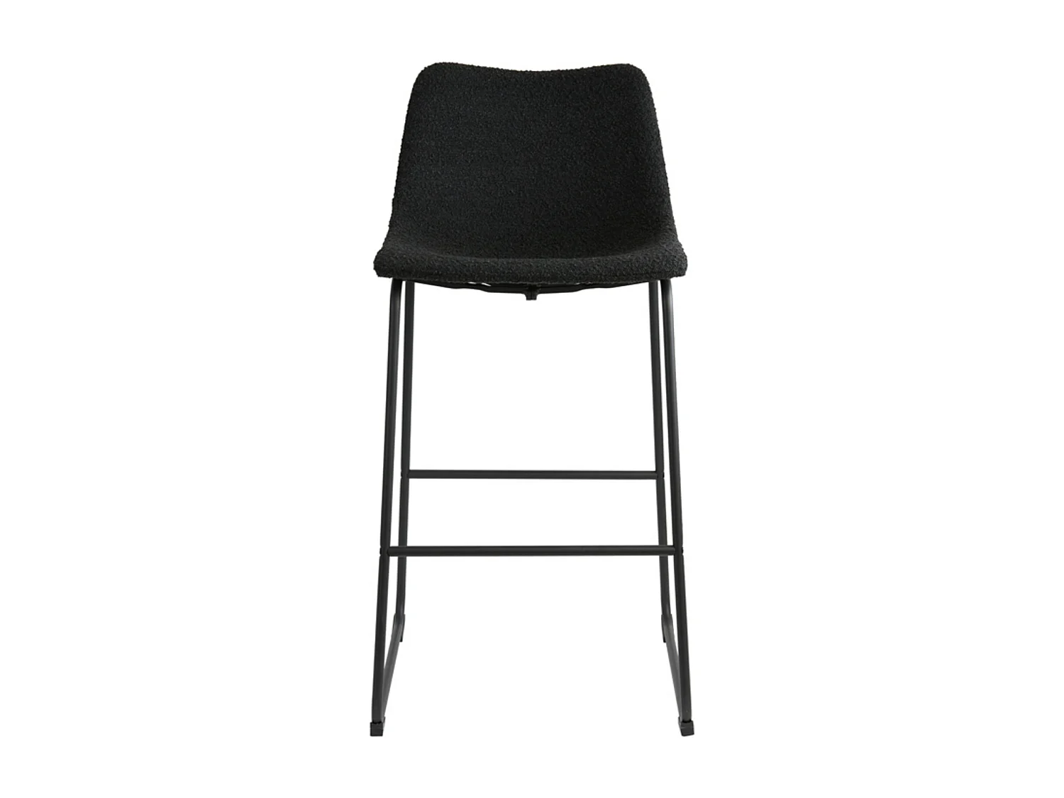 Barkruk JEDDO - 47x46x99cm - Zwart