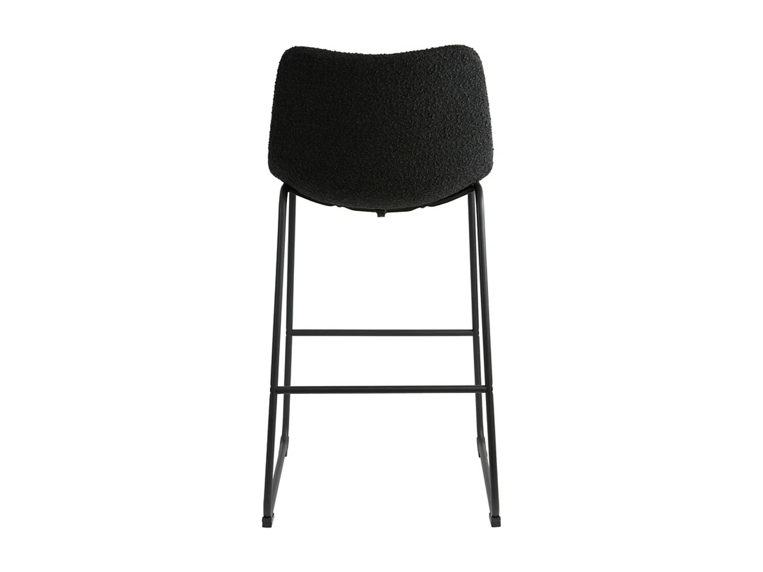 Barkruk JEDDO - 47x46x99cm - Zwart