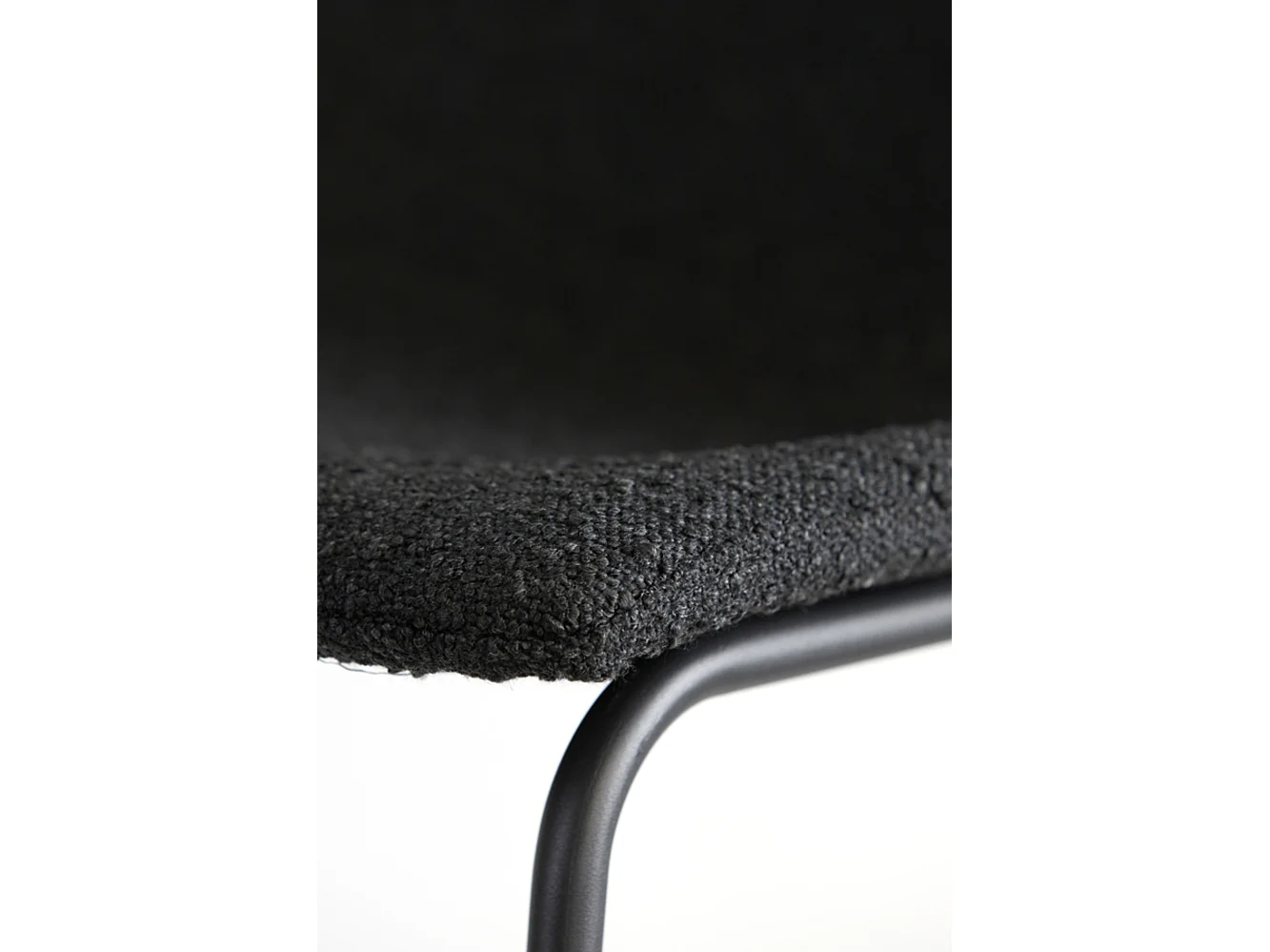 Barkruk JEDDO - 47x46x99cm - Zwart