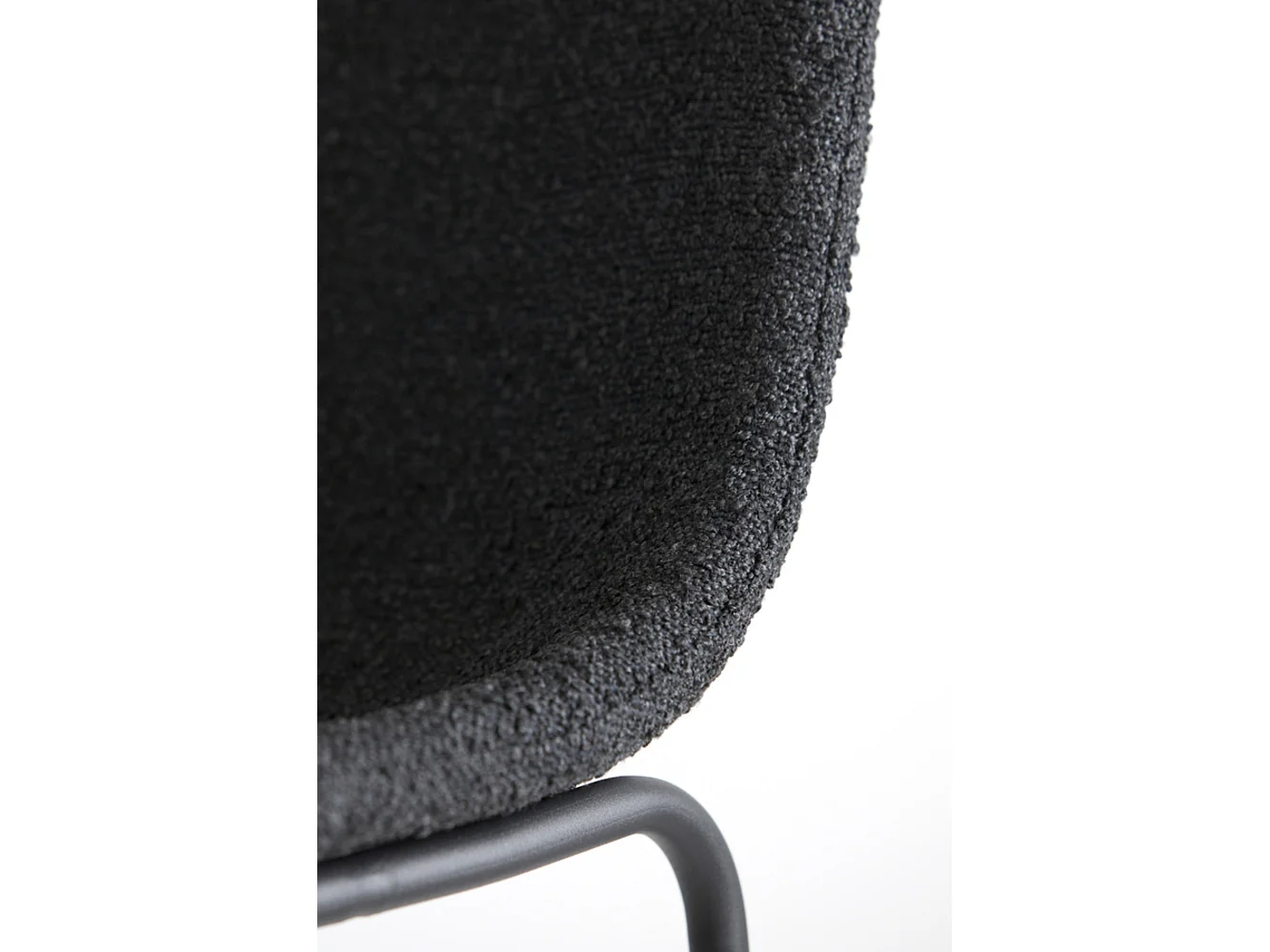 Barkruk JEDDO - 47x46x99cm - Zwart