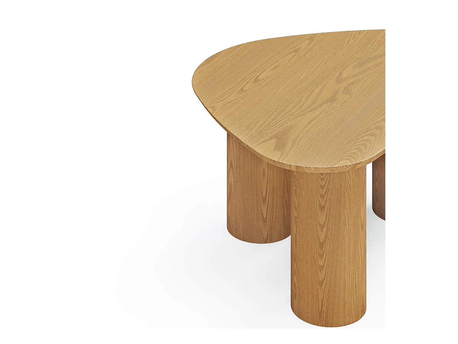 Table basse bois clair 80cm ANDY