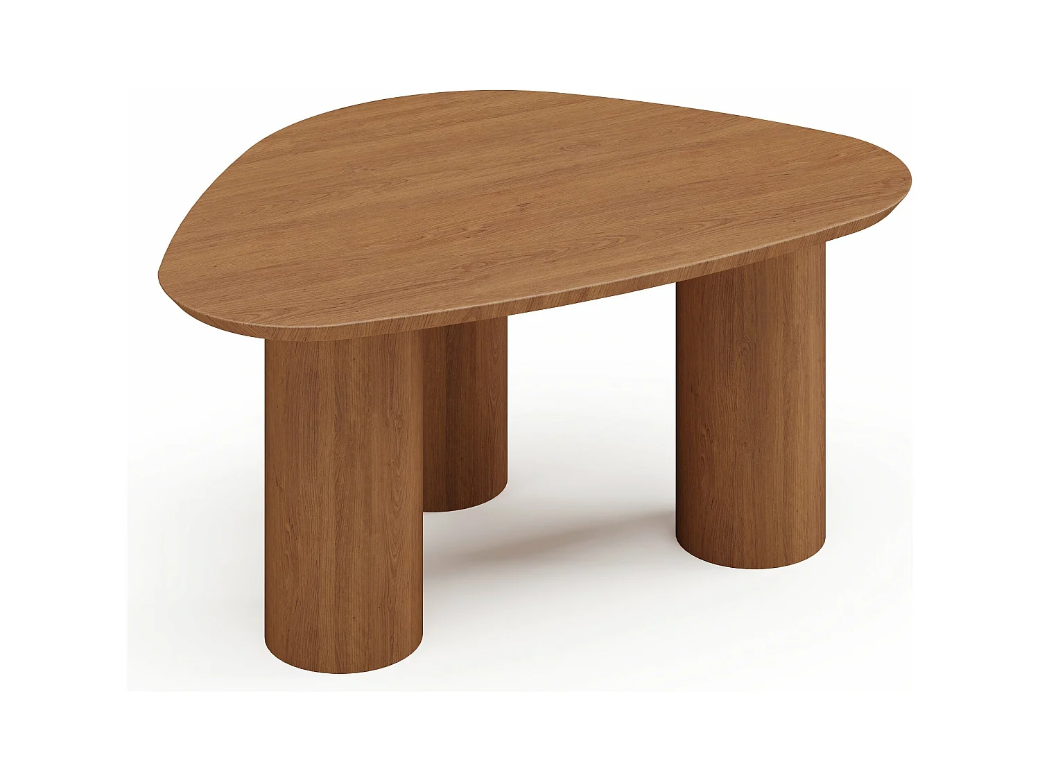 Table basse bois noyer 80cm ANDY