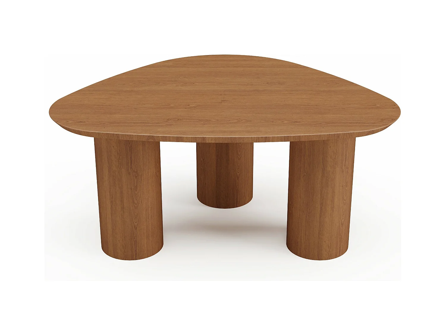 Table basse bois noyer 80cm ANDY