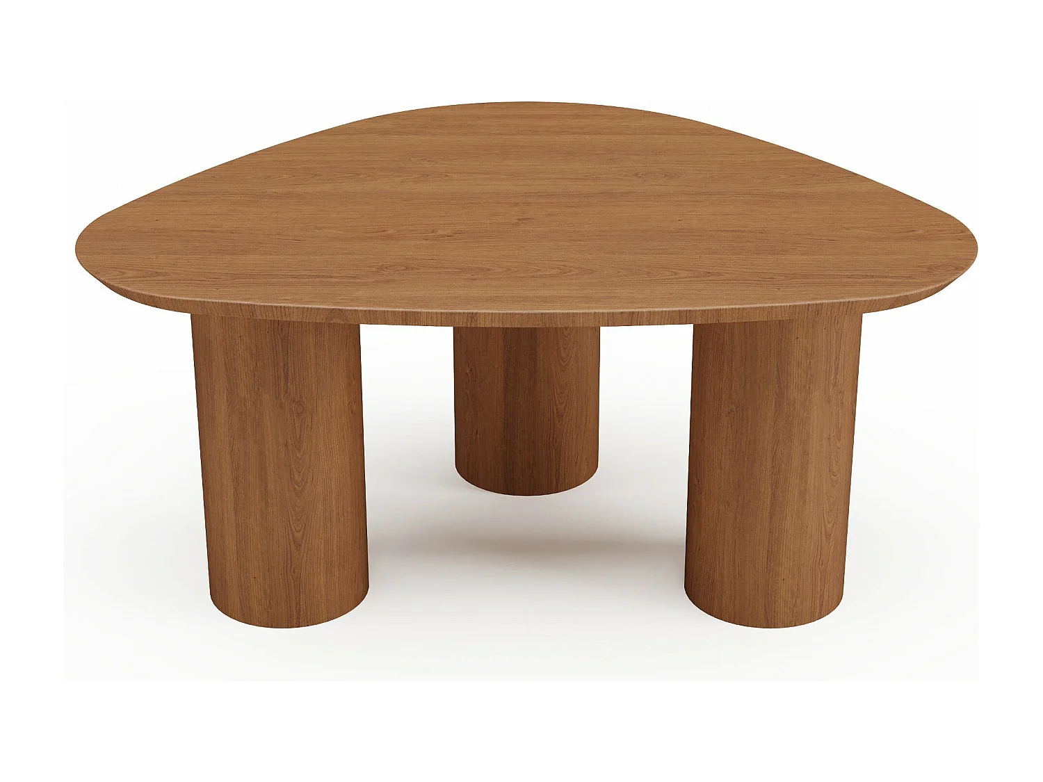 Table basse bois noyer 80cm ANDY