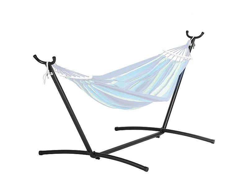 Support de Hamac en Acier SucceBuy, Capacité de 450 LB, Convient aux Hamacs de 10 à 13 Pieds, Cadre Portable