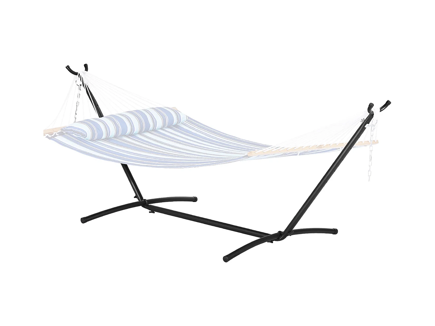 Support de Hamac en Acier SucceBuy, Capacité de 450 LB, Convient aux Hamacs de 10 à 13 Pieds, Cadre Portable