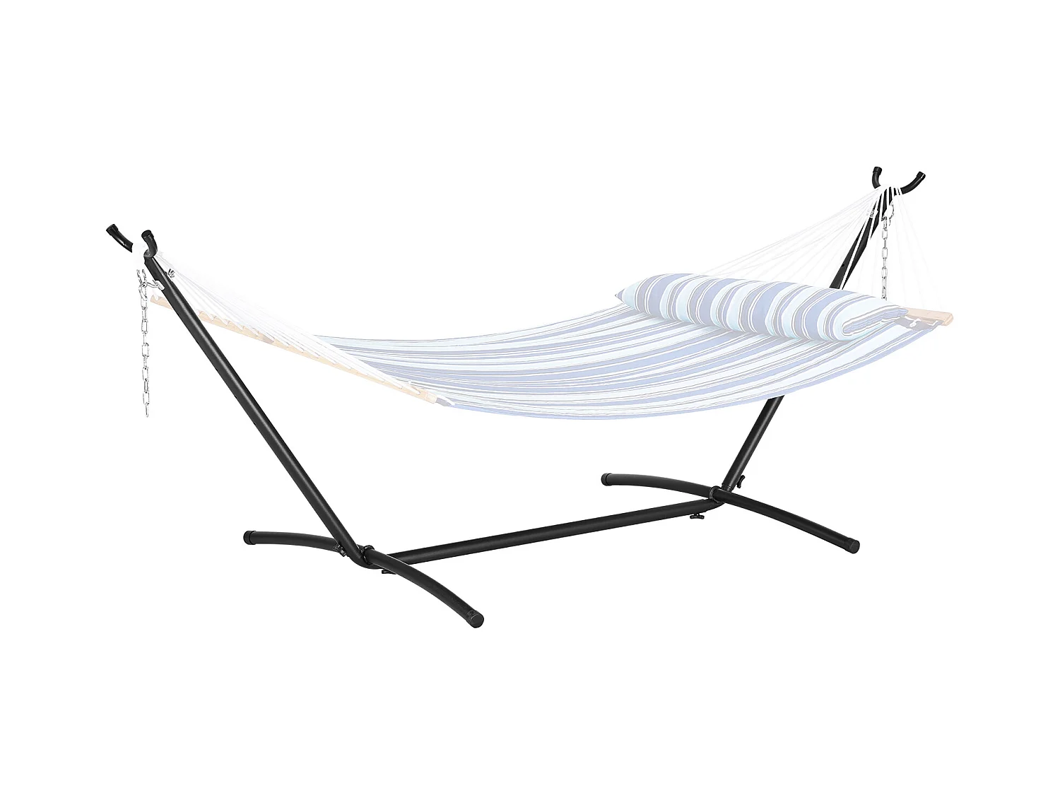 Support de Hamac en Acier SucceBuy, Capacité de 450 LB, Convient aux Hamacs de 10 à 13 Pieds, Cadre Portable