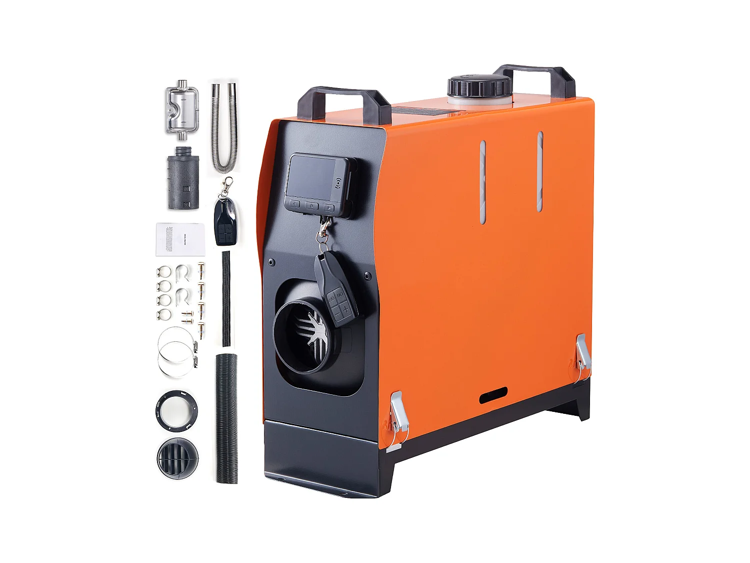 Chauffage à Air Diesel SucceBuy 12 V 5 kW, Télécommande LCD, pour Voiture, Camper-Van, Usage Intérieur