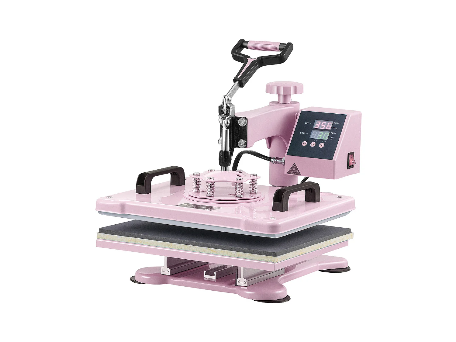 Presse à Chaud SucceBuy Presse à Chaud 5 en 1, 30.5 x 38.1 CM , Rose