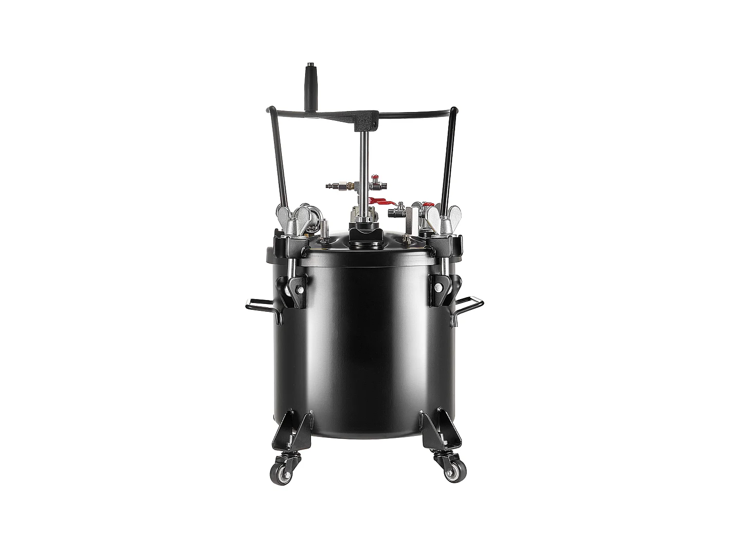 Serbatoio di Vernice a Pressione SucceBuy 20 L/5 Gal con Ruote e Prodotto di Stanchi per Rparazione di Fuga