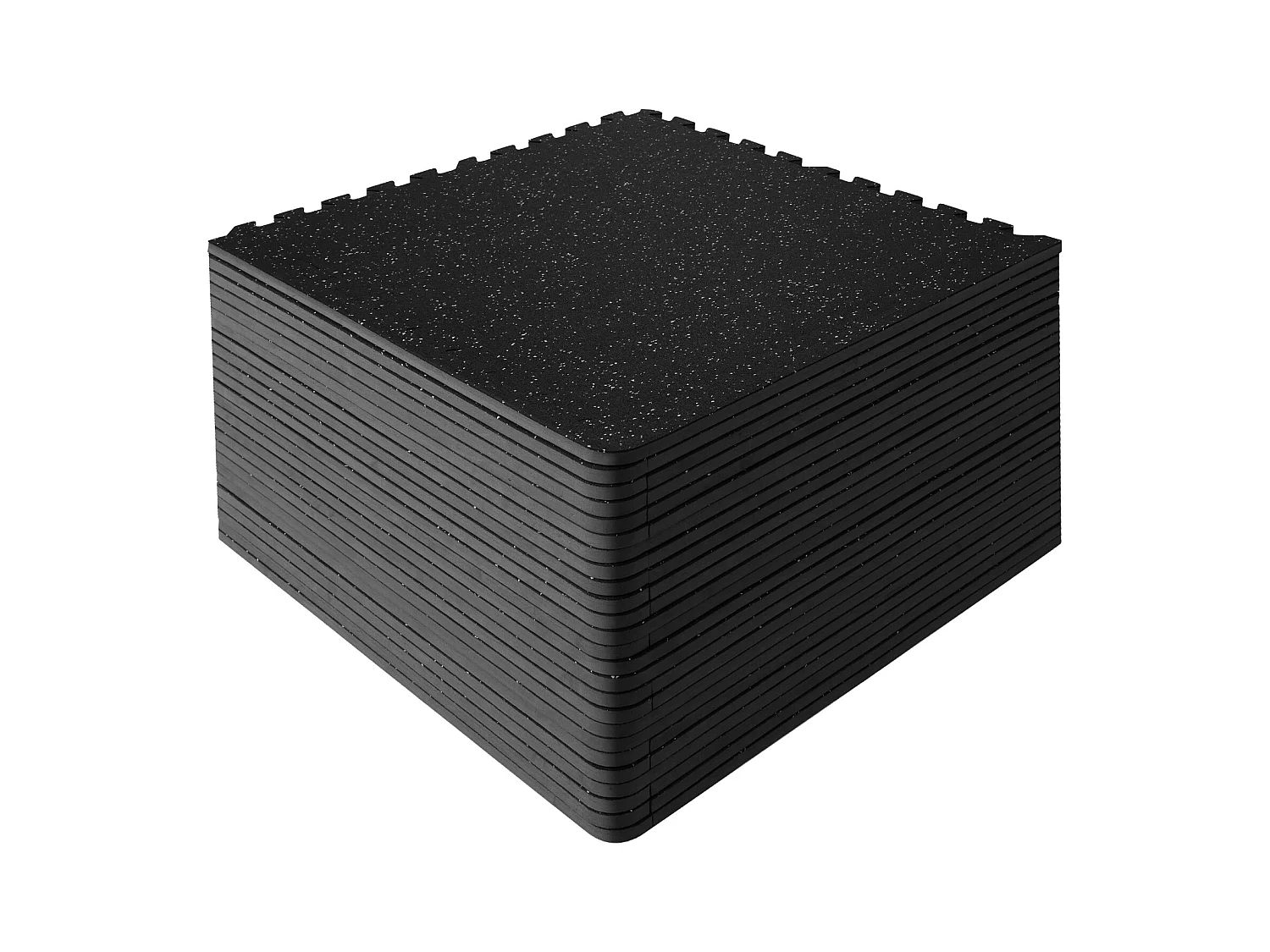 Tapis de Sol à Emboîtement SucceBuy Dalles de Sol pour Fitness 25 Pièces 1/2" D'épaisseur 24" x 24"