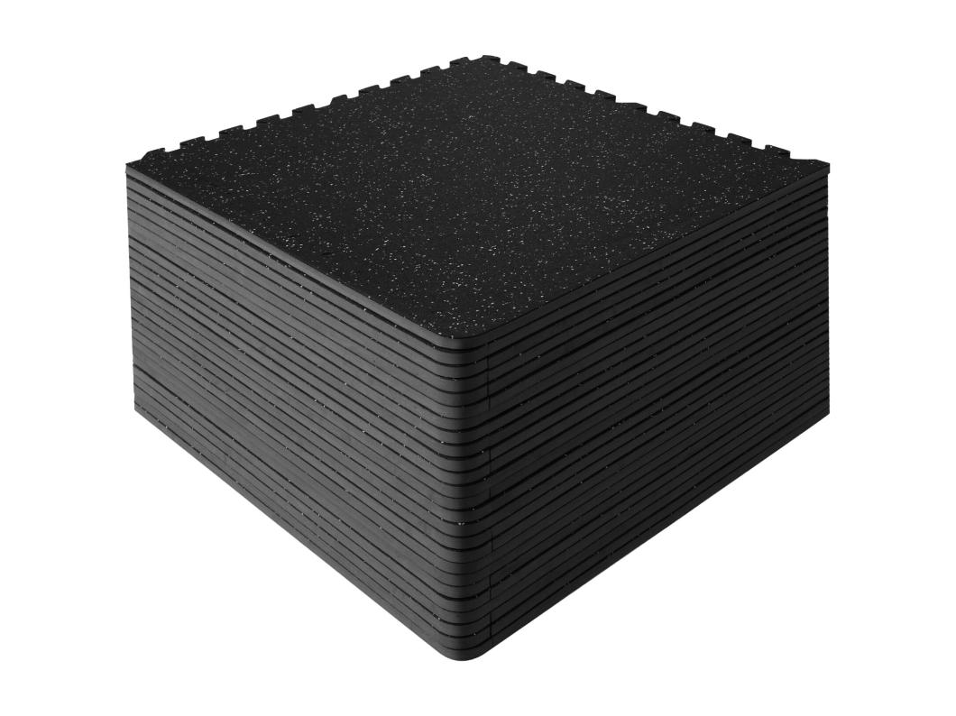 In Elkaar Grijpende Vloermatten Fitnessvloertegels SucceBuy 25 Stuks 1/2" Dik 24" x 24"