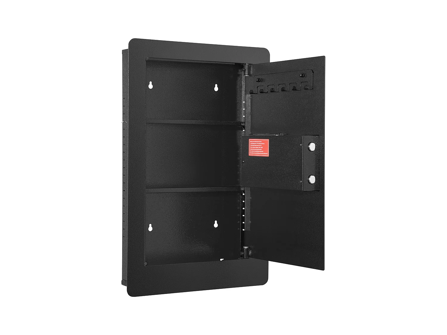 Hoher Wandsafe SucceBuy 65cm mit 3 Versteckten Ebenen, mit Tastenfeld, Regalen und Schlüsselhaltern