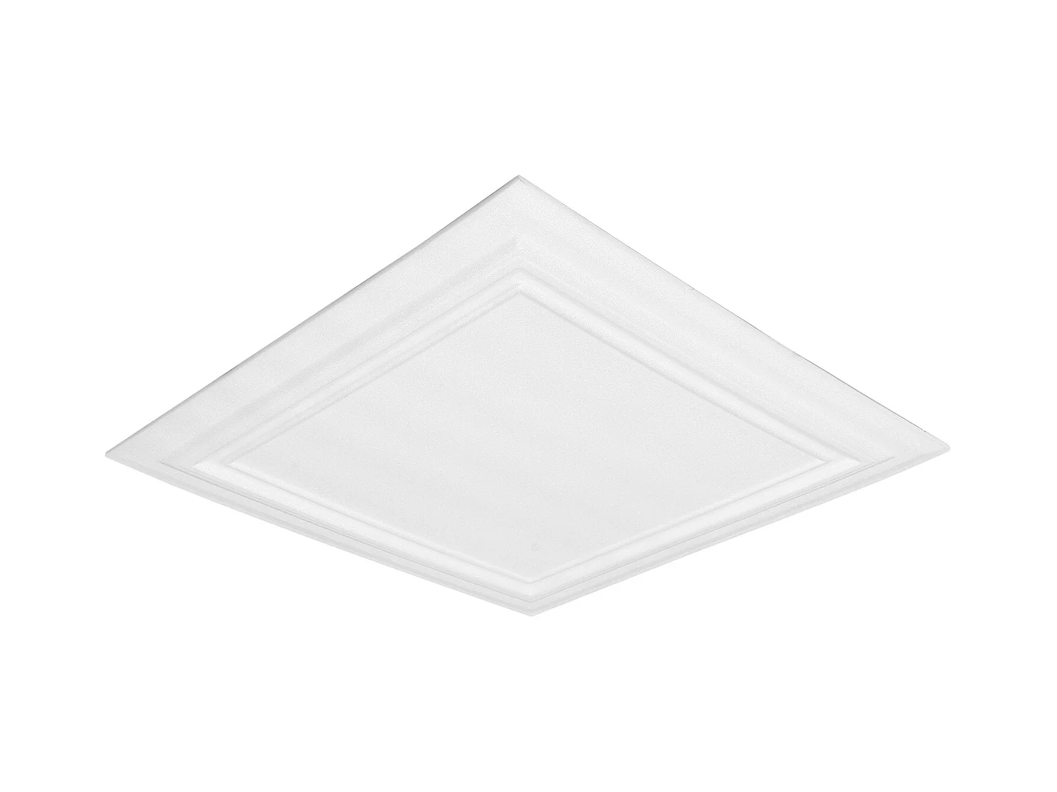 Carreaux Autocollants PS SucceBuy Carreaux de Plafond, Paquet de 96, 50.8 CM x 50.8 CM, Polystyrène, Installation Facile, À Coller