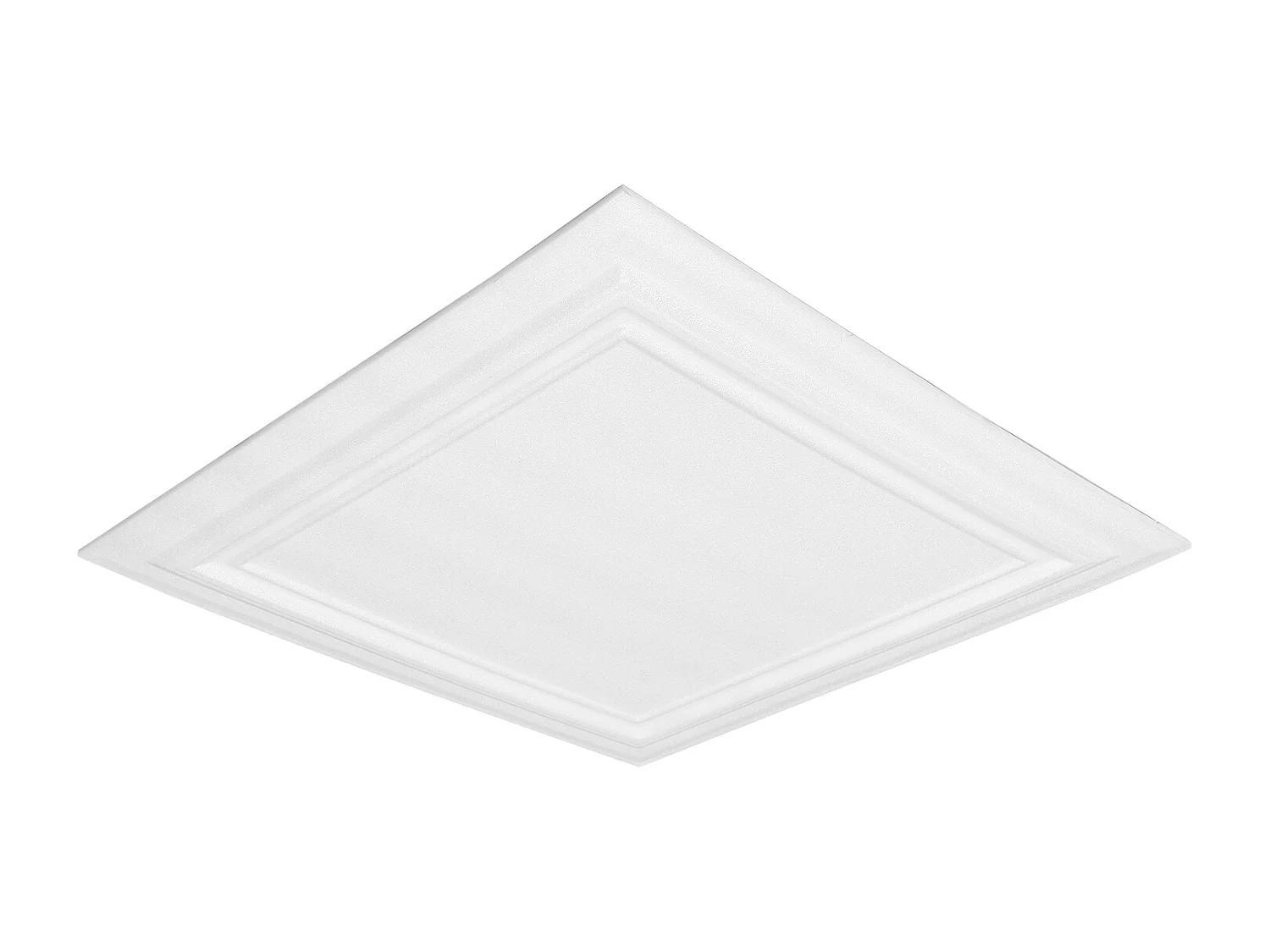 Carreaux Autocollants PS SucceBuy Carreaux de Plafond, Paquet de 96, 50.8 CM x 50.8 CM, Polystyrène, Installation Facile, À Coller