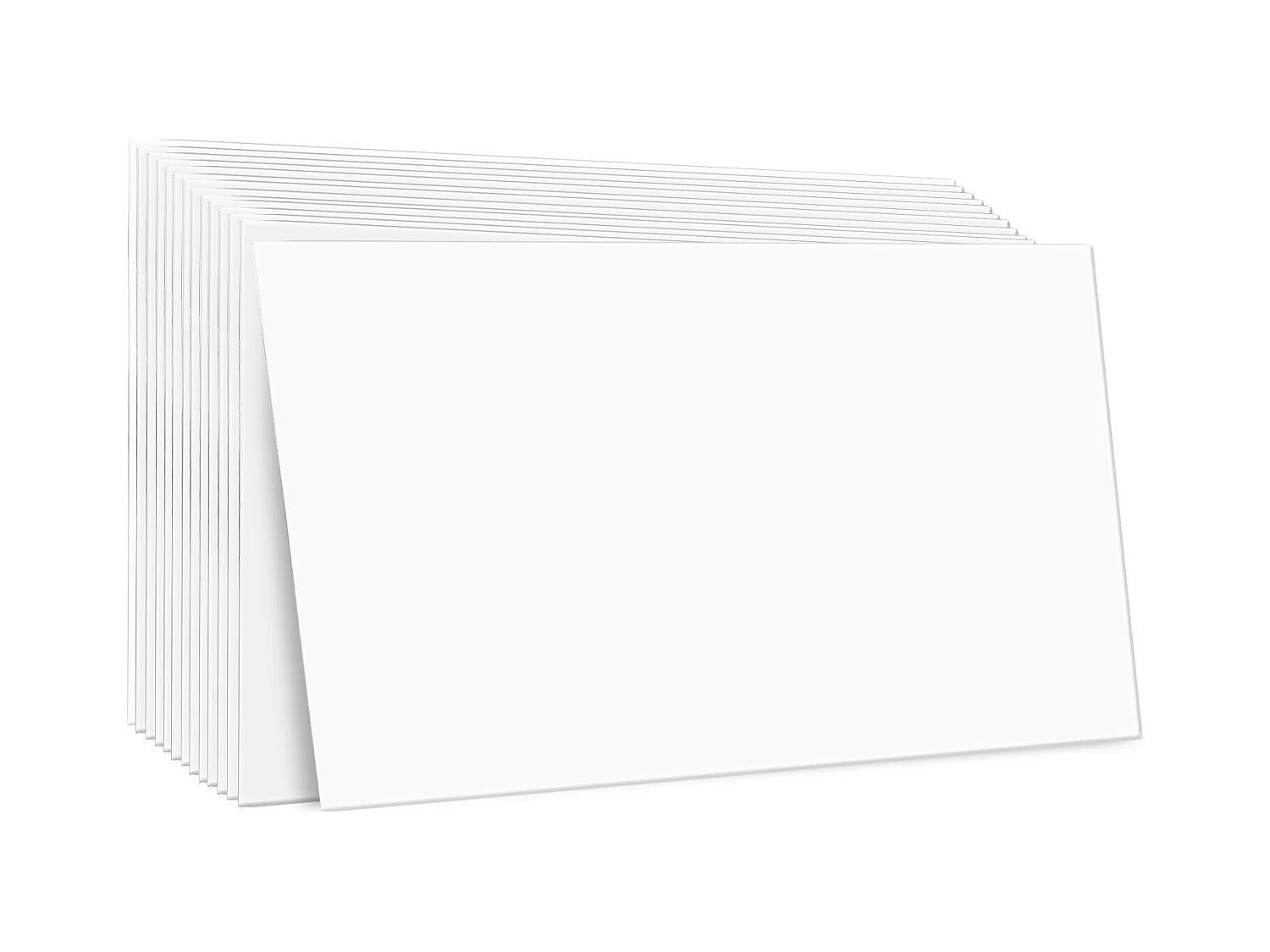 PVC Selbstklebende Kacheln SucceBuy Deckenplatten, Lot von 10, 60.96CM x 121.92CM, PVC Schaum, Feuerschutz, Weiß