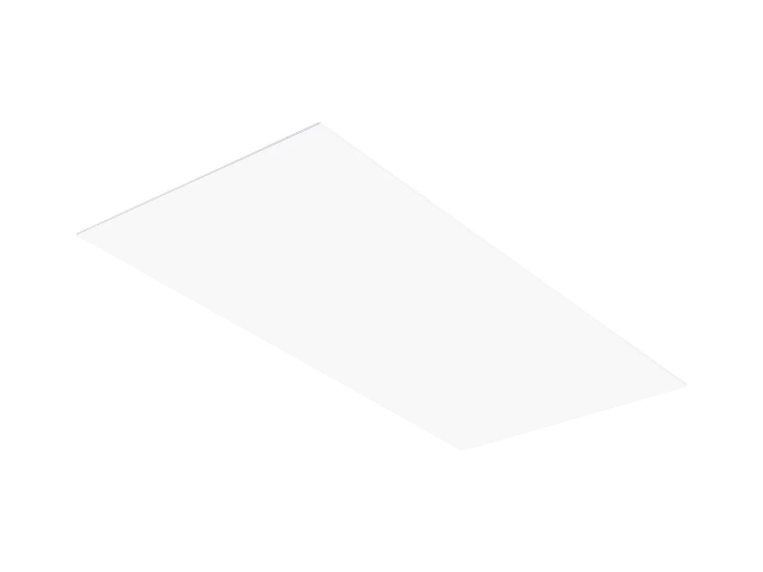 PVC Selbstklebende Kacheln SucceBuy Deckenplatten, Lot von 10, 60.96CM x 121.92CM, PVC Schaum, Feuerschutz, Weiß