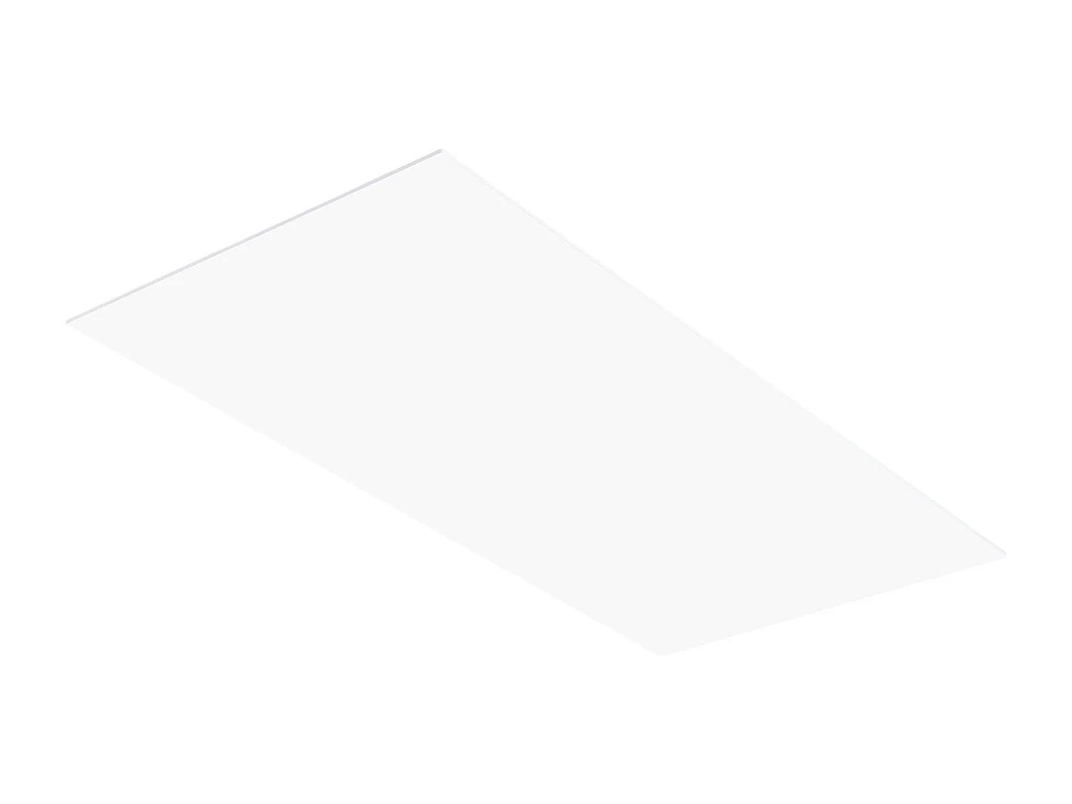 Carreaux Autocollants PVC SucceBuy Dalles de Plafond, Lot de 10, 60.96CM x 121.92CM, Mousse PVC, Coupe-Feu, Blanc