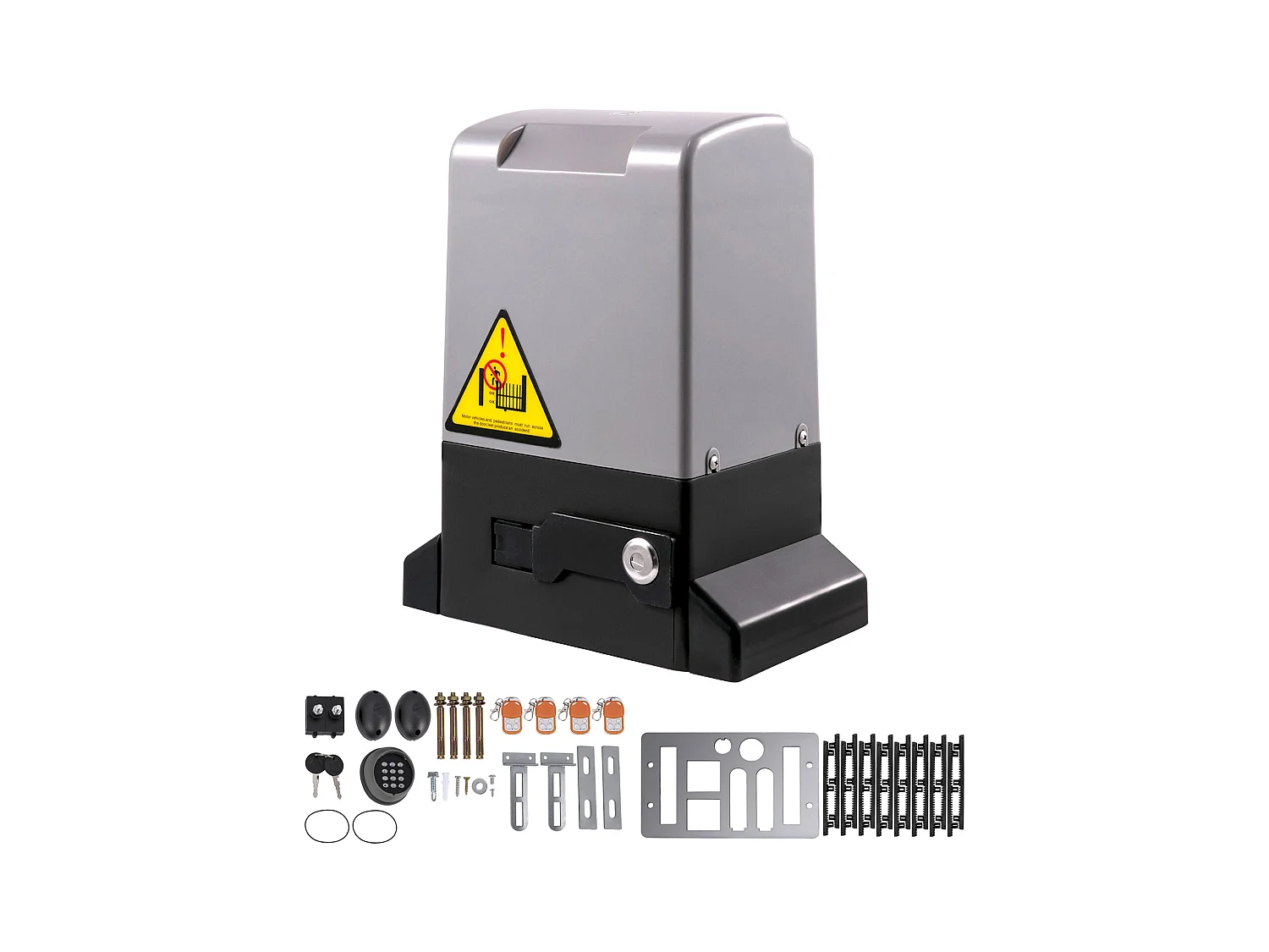 Ouvre-Portail Coulissant Automatique Succebuy, 1800 Kg, 4 Télécommandes Et Contrôle par Application, pour Allée Roulante