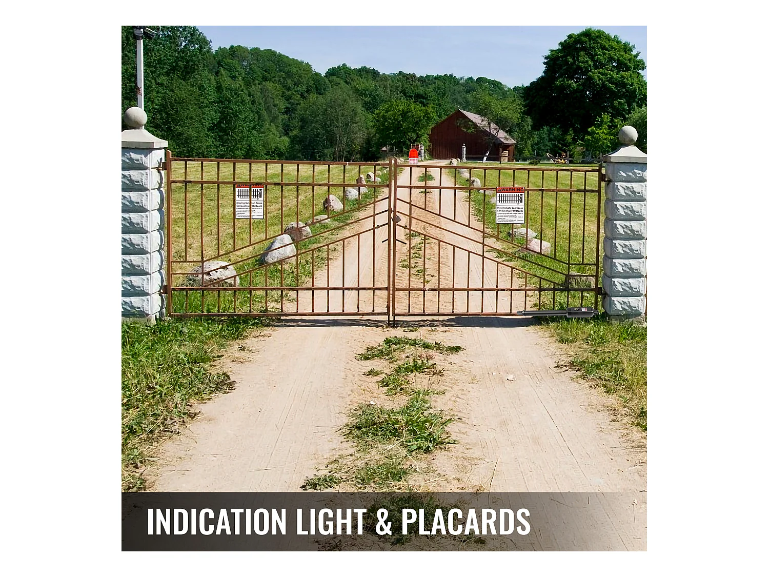 Ouvre-Porte Battante SucceBuy, Ouvre-porte Automatique Battante 380 Kg, avec Télécommande 5,5 m Longueur